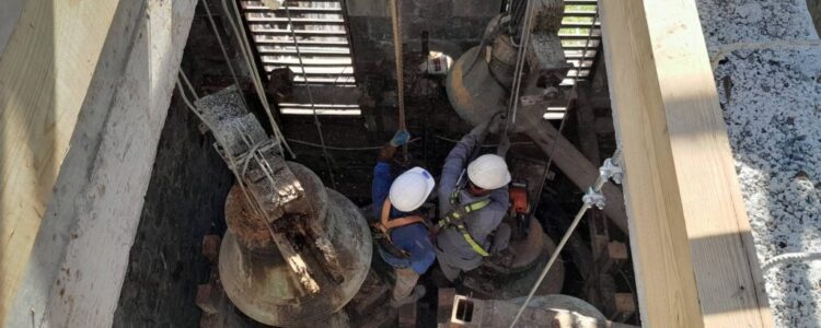 Cathedral_Bell_Tower_4_Cutting_Bell_Framing